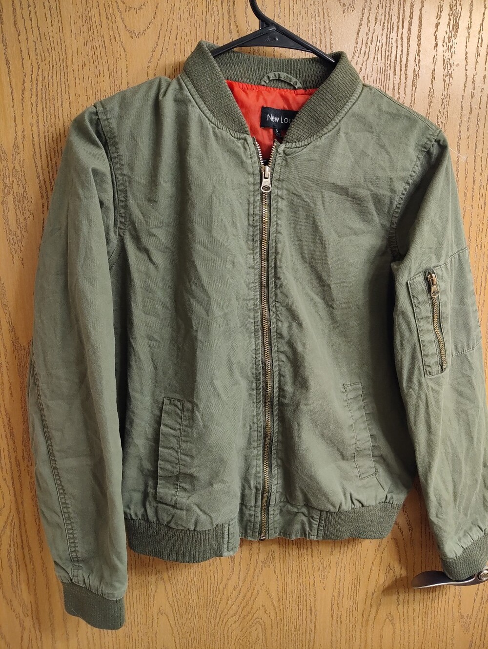 New Look Women's Green Bomber Jacket